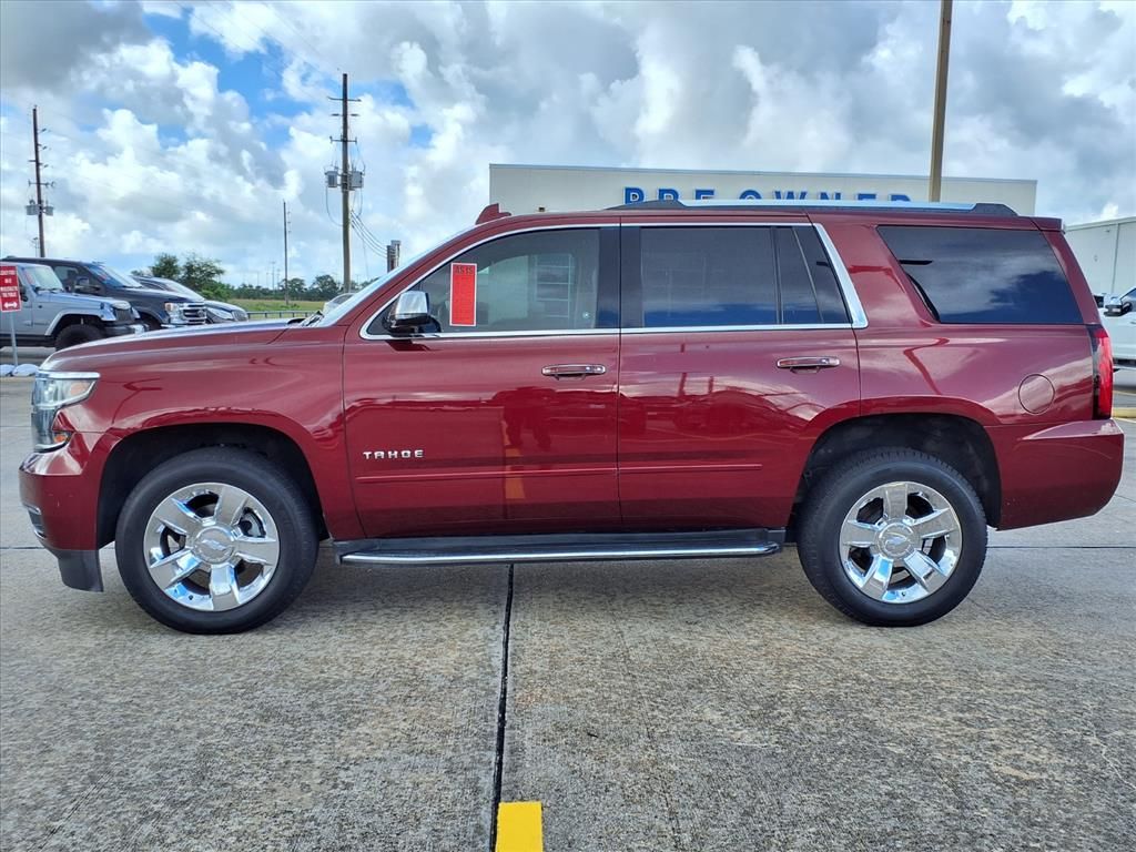 2018 Chevrolet Tahoe Premier Red at Classic Elite Chevrolet Sugar Land