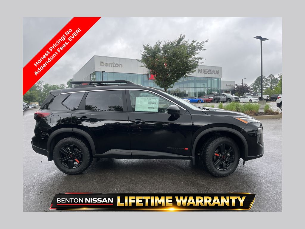 Super Black 2026 Nissan Rogue SUV / Crossover All-Wheel Drive Continuously Variable Transmission
