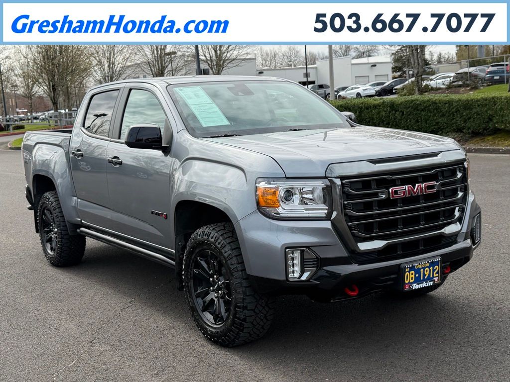 2021 GMC Canyon AT4 Crew Cab 4WD with Leather