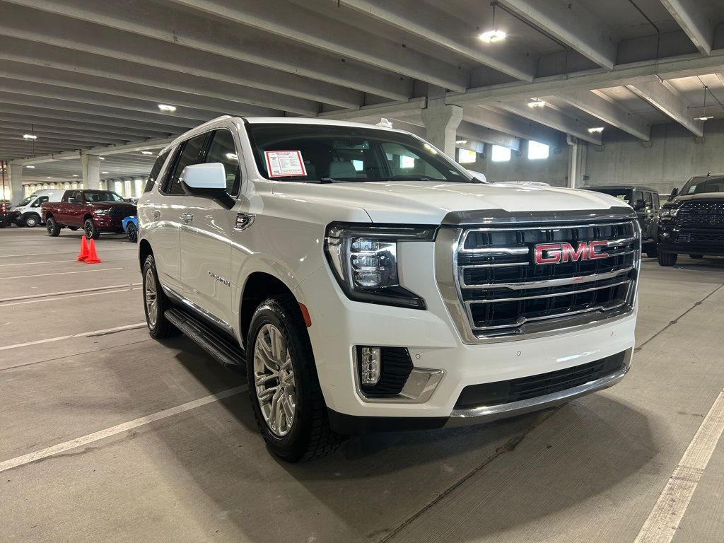 Used 2021 GMC Yukon SLT with VIN 1GKS1BKD1MR274864 for sale in Miami, FL