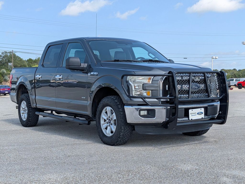 Gray (Magnetic Metallic) 2016 Ford F-150 Pickup Truck Four-Wheel Drive 6-Speed Automatic