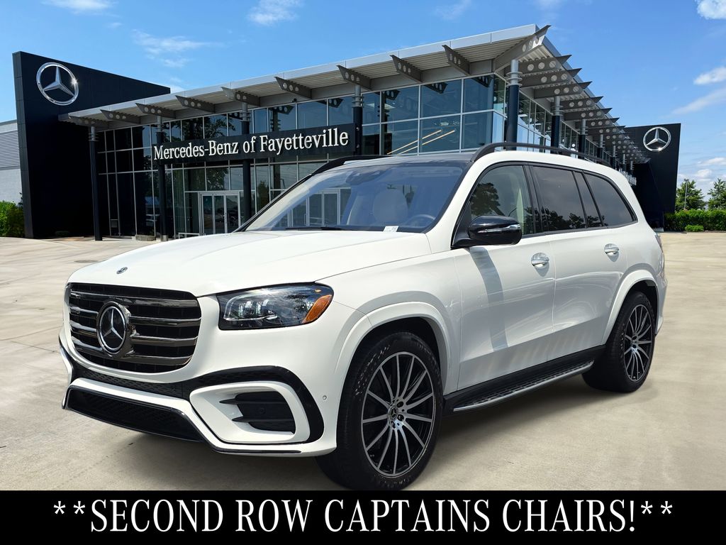 Polar White 2024 Mercedes-Benz GLS SUV / Crossover All-Wheel Drive 9-Speed Automatic