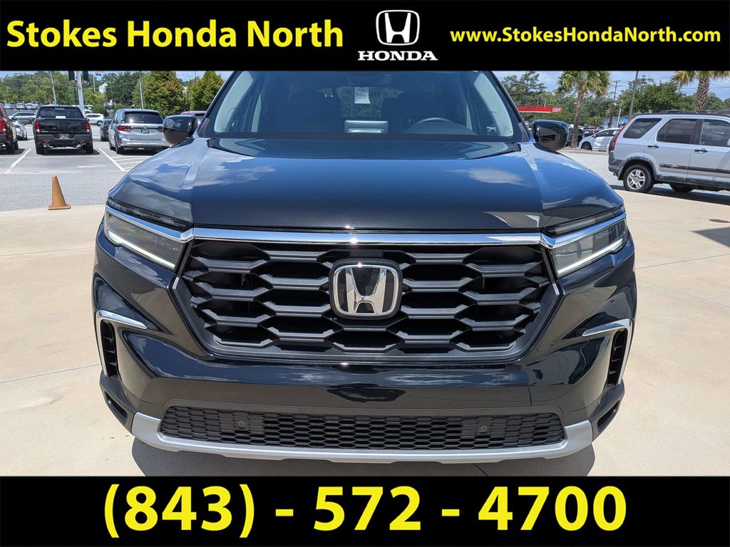 2025 Honda Pilot EX-L Black at Stokes Honda North