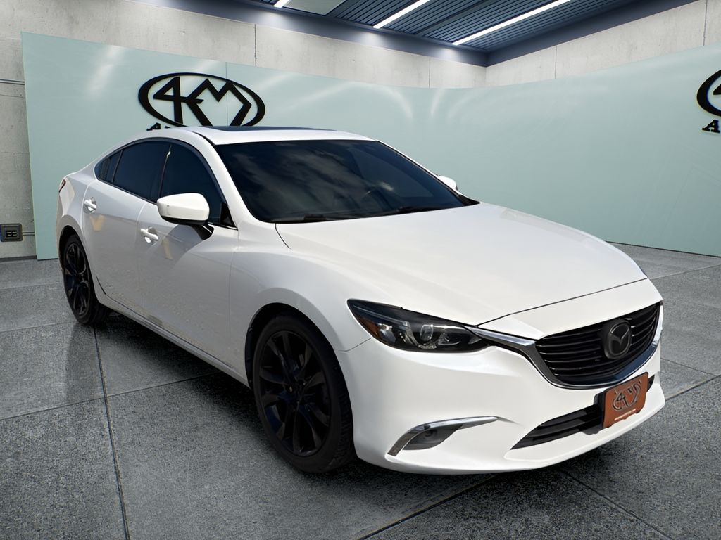 Snowflake White Pearl Mica 2017 Mazda MAZDA6 Grand Touring Sedan FWD Sedan Front-Wheel Drive 6-Speed Automatic