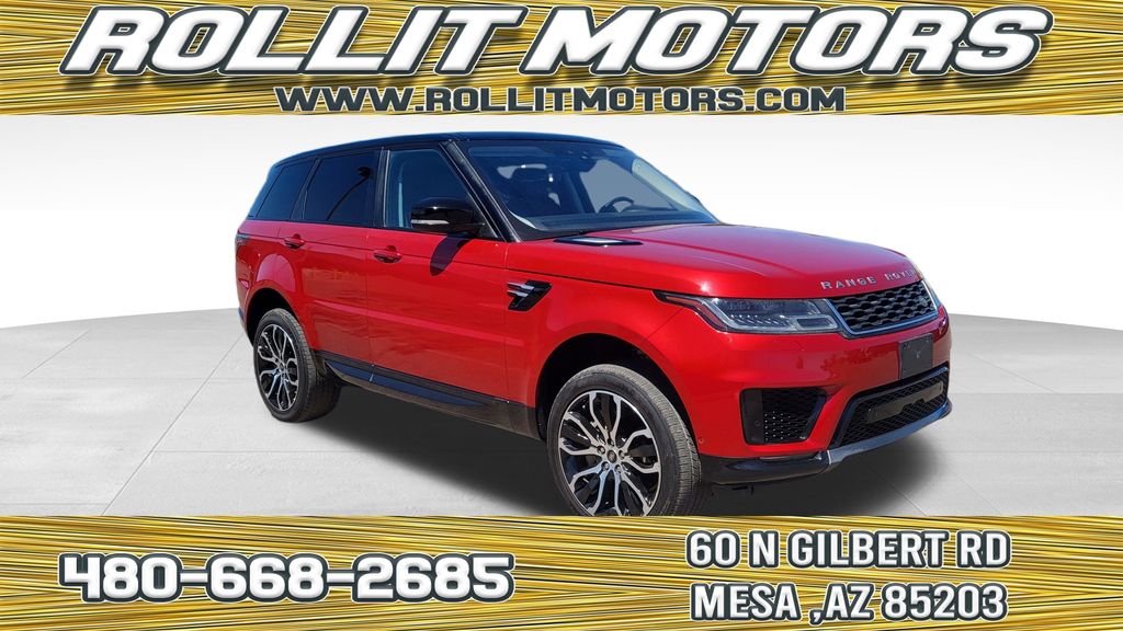 Spectral Racing Red ChromaFlair 2019 Land Rover Range Rover Sport SUV / Crossover  8-Speed Automatic