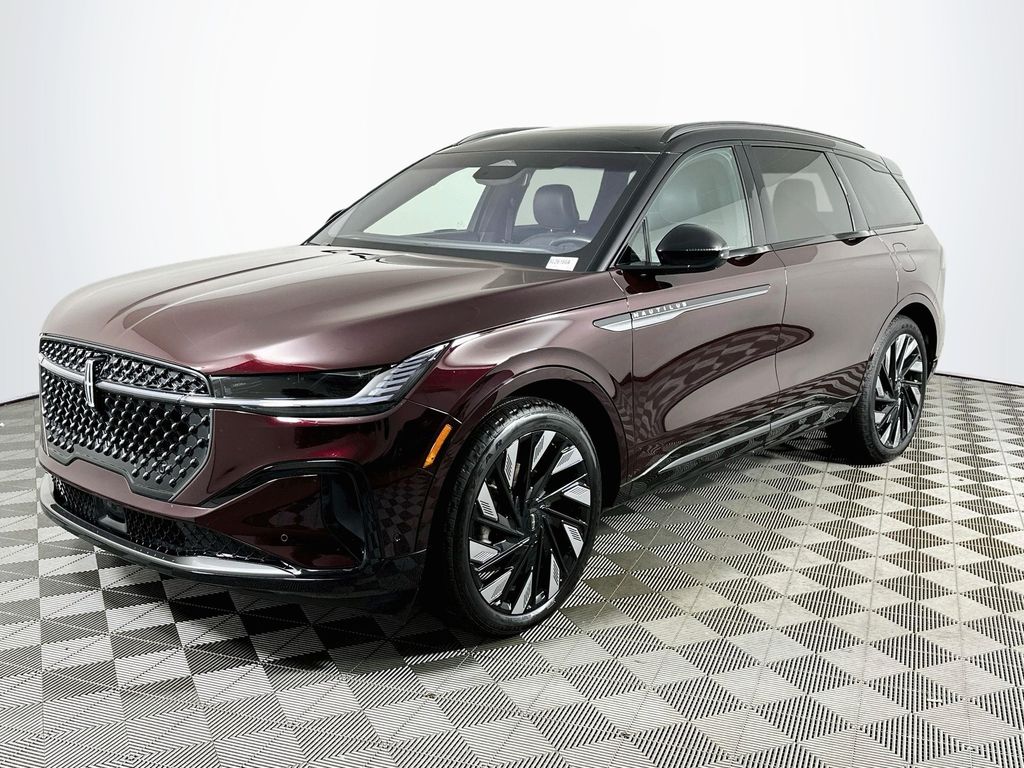 Diamond Red Metallic Clearcoat 2024 Lincoln Nautilus SUV / Crossover All-Wheel Drive Continuously Variable Transmission