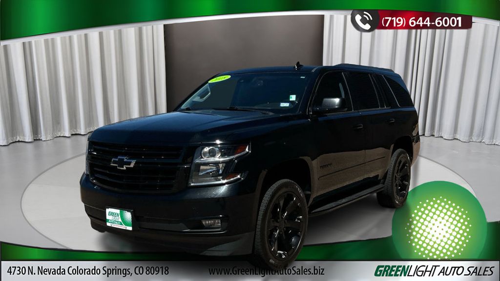 Black 2018 Chevrolet Tahoe SUV / Crossover Four-Wheel Drive 6-Speed Automatic