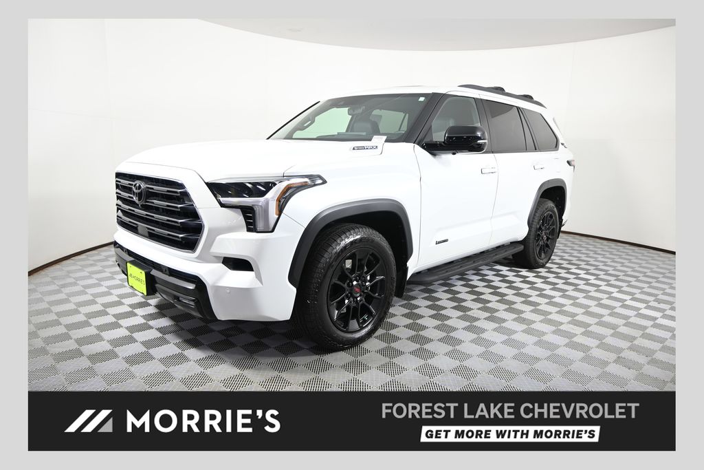 White (Wind Chill Pearl) 2025 Toyota Sequoia SUV / Crossover Four-Wheel Drive Automatic