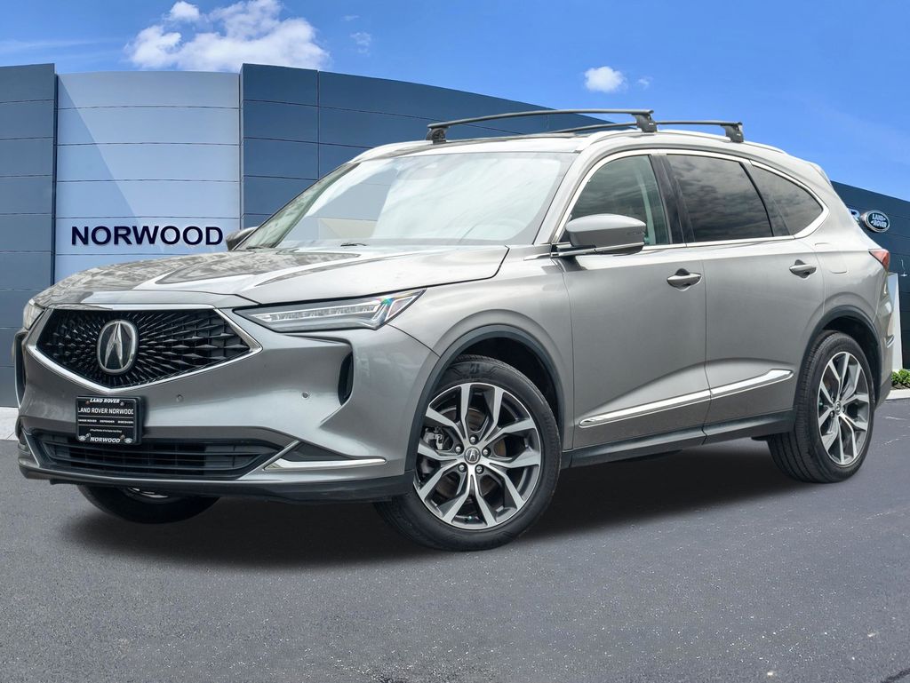 Liquid Carbon Metallic 2022 Acura MDX SUV / Crossover All-Wheel Drive Automatic