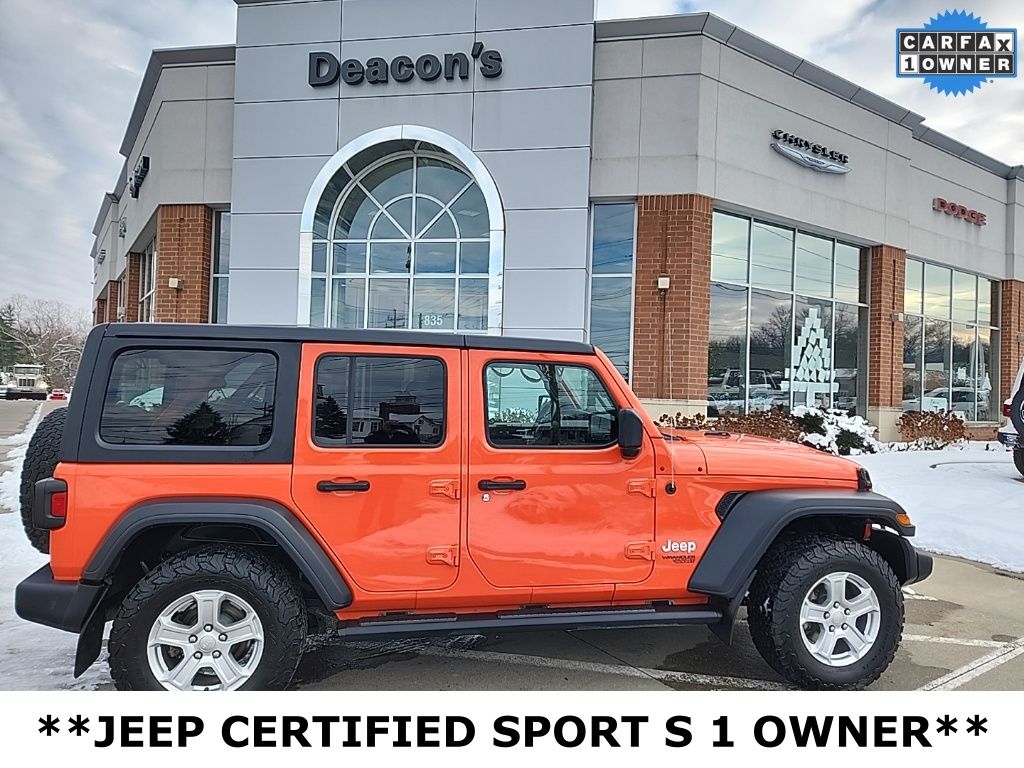 2020 Jeep Wrangler Unlimited Sport S 4WD
