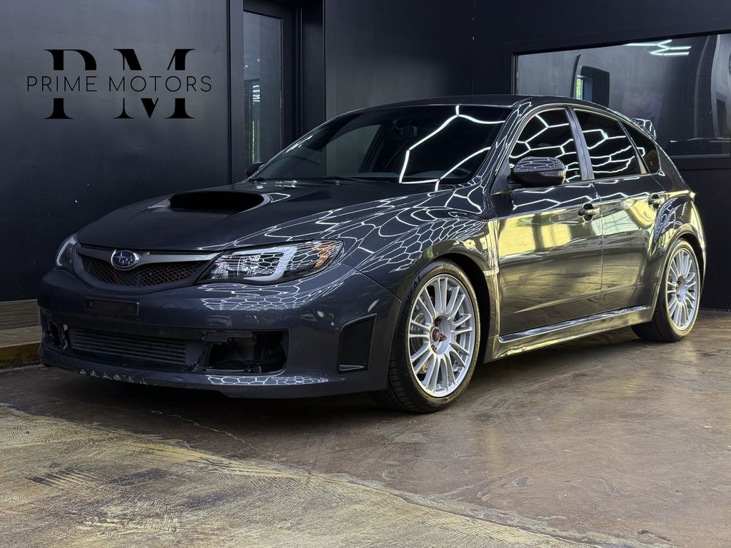 Dgm 2008 Subaru Impreza WRX STI WRX STI AWD with Silver BBS Wagon All-Wheel Drive 6-Speed Manual