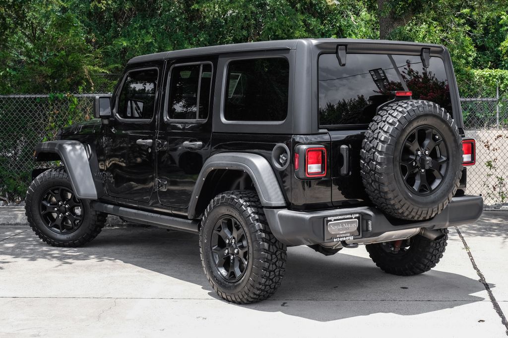 used 2022 Jeep Wrangler car, priced at $31,332
