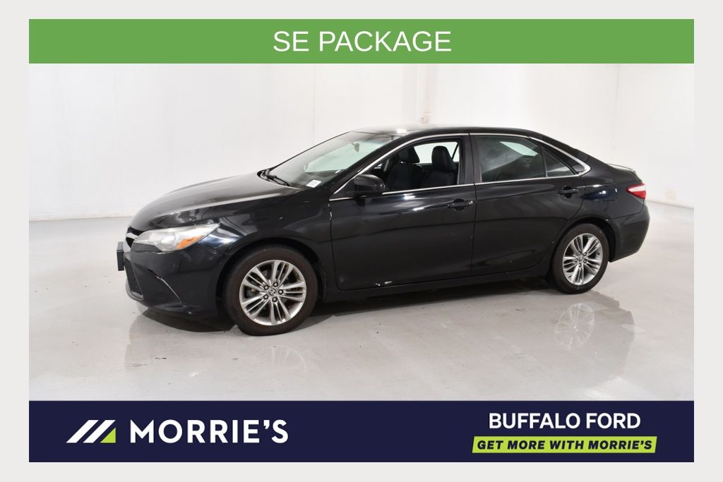 Attitude Black 2015 Toyota Camry SE Sedan Front-Wheel Drive 6-Speed Automatic
