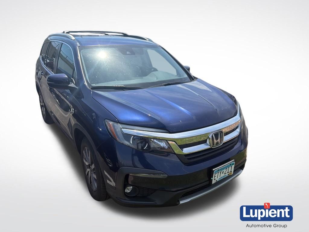 Gray (Steel Sapphire Metallic) 2020 Honda Pilot EX AWD SUV / Crossover All-Wheel Drive 6-Speed Automatic