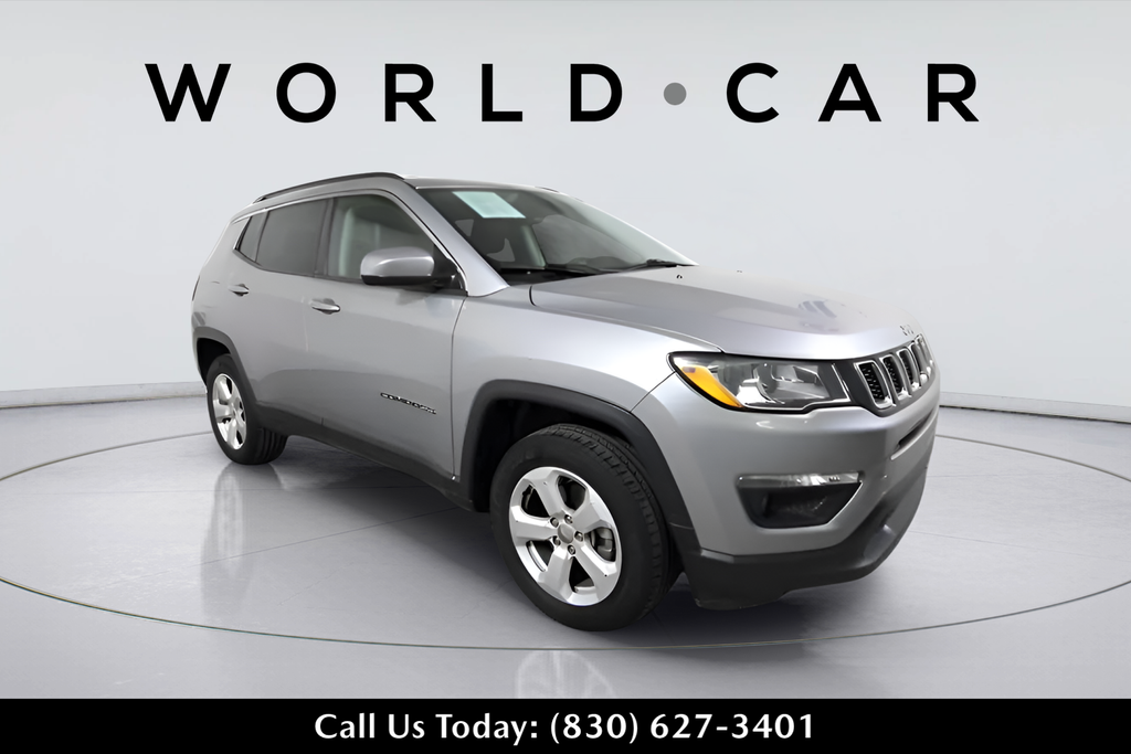Billet Silver Metallic Clearcoat 2021 Jeep Compass Latitude 4WD SUV / Crossover Four-Wheel Drive 9-Speed Automatic