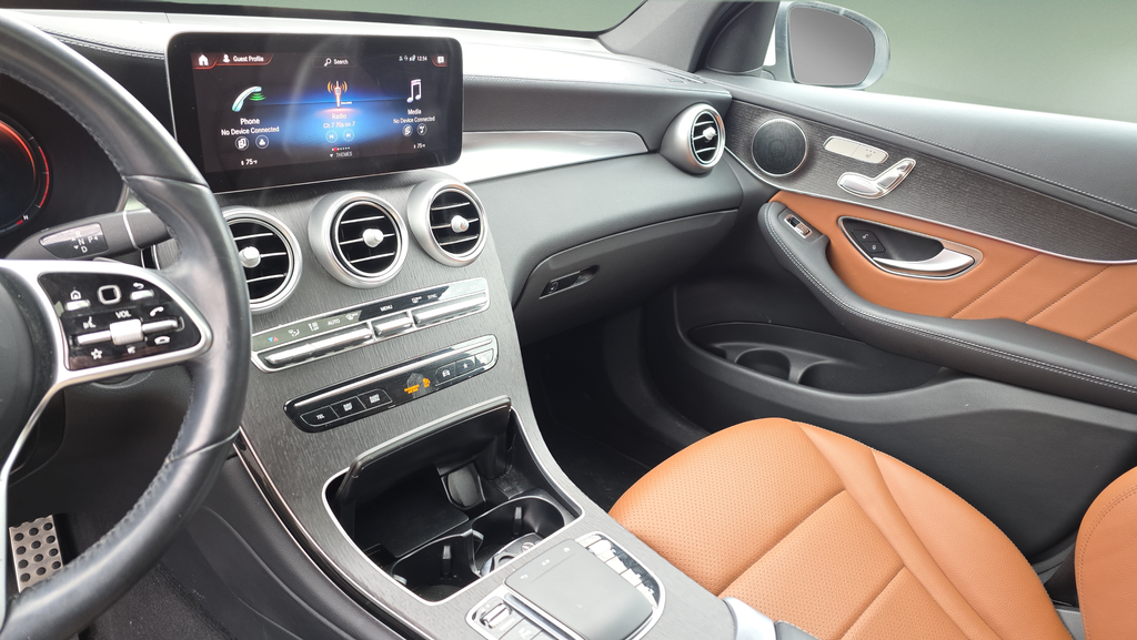 2022 Mercedes-Benz GLC GLC 300 Coupe White at Spitzer Acura