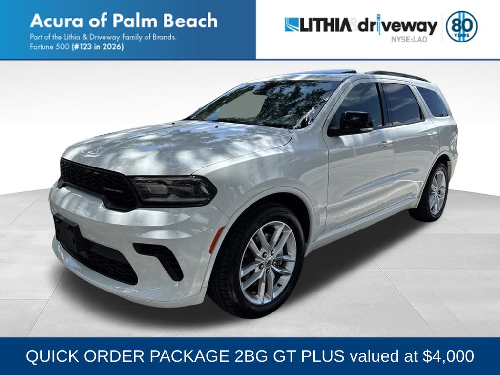 White Knuckle Clearcoat 2024 Dodge Durango SUV / Crossover Rear-Wheel Drive 8-Speed Automatic