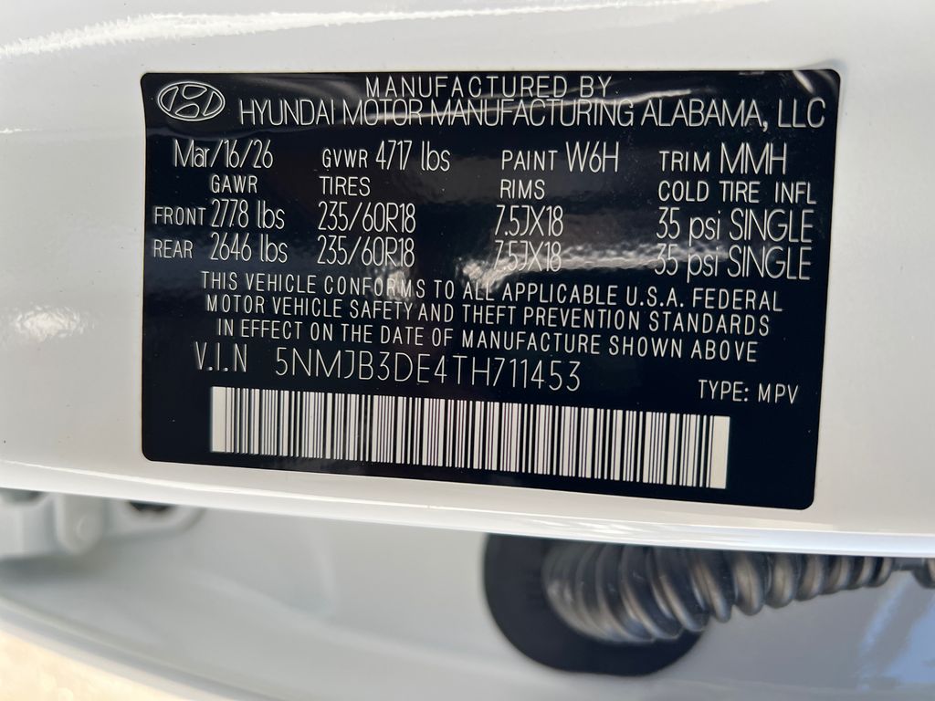 New 2026 White Hyundai SEL image 34