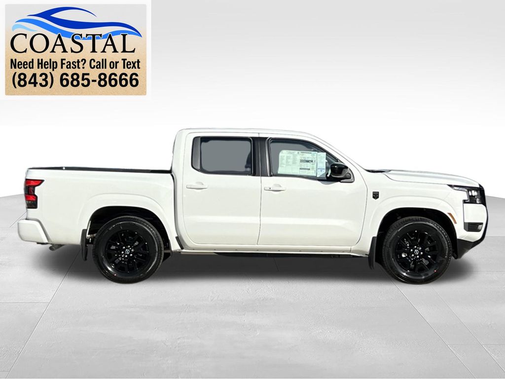 2026 Nissan Frontier SV White at Lugoff Nissan
