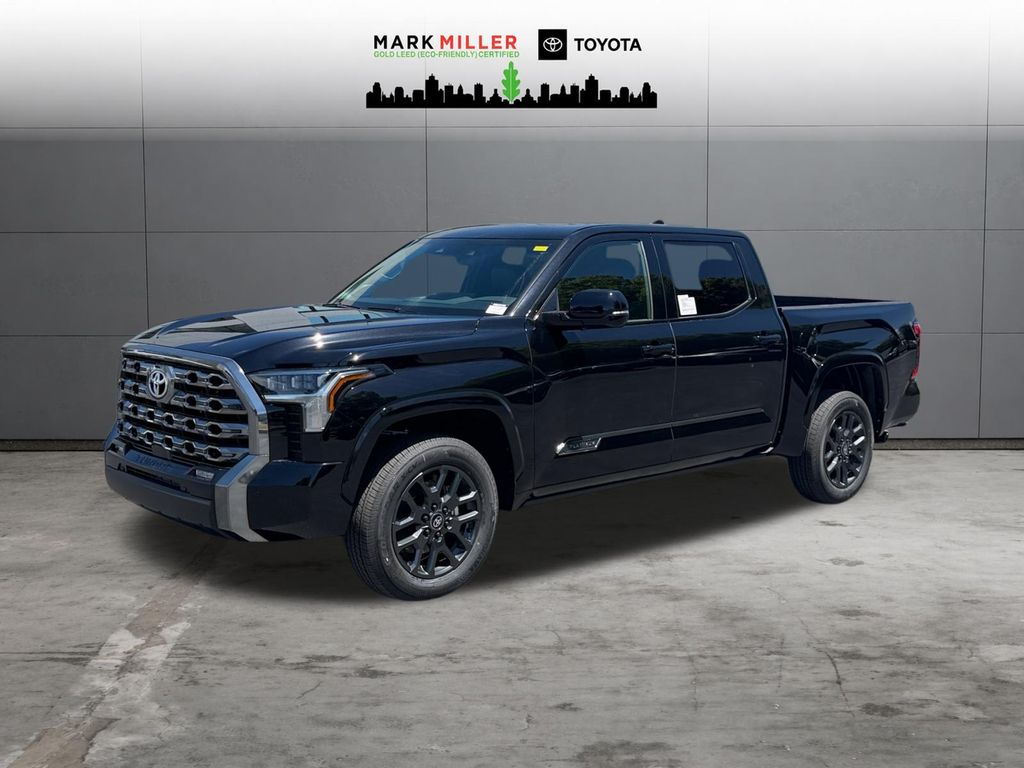 Midnight Black Metallic 2026 Toyota Tundra Pickup Truck Four-Wheel Drive Automatic