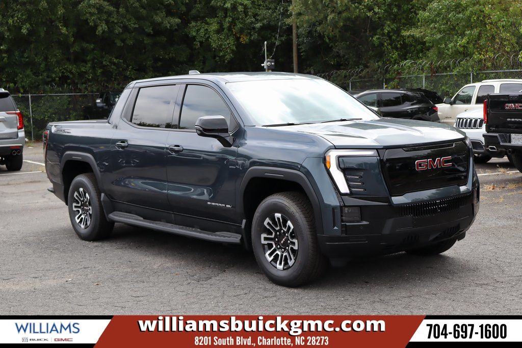 Deep Ocean Metallic 2026 GMC Sierra EV Pickup Truck All-Wheel Drive 1-Speed Automatic