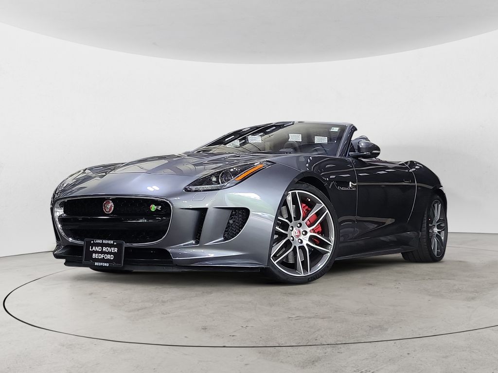 Rhodium Silver Metallic 2017 Jaguar F-TYPE Convertible All-Wheel Drive 8-Speed Automatic