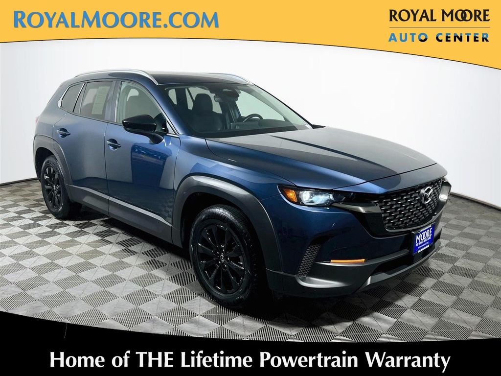 Ingot Blue Metallic 2025 Mazda CX-50 SUV / Crossover All-Wheel Drive 6-Speed Automatic