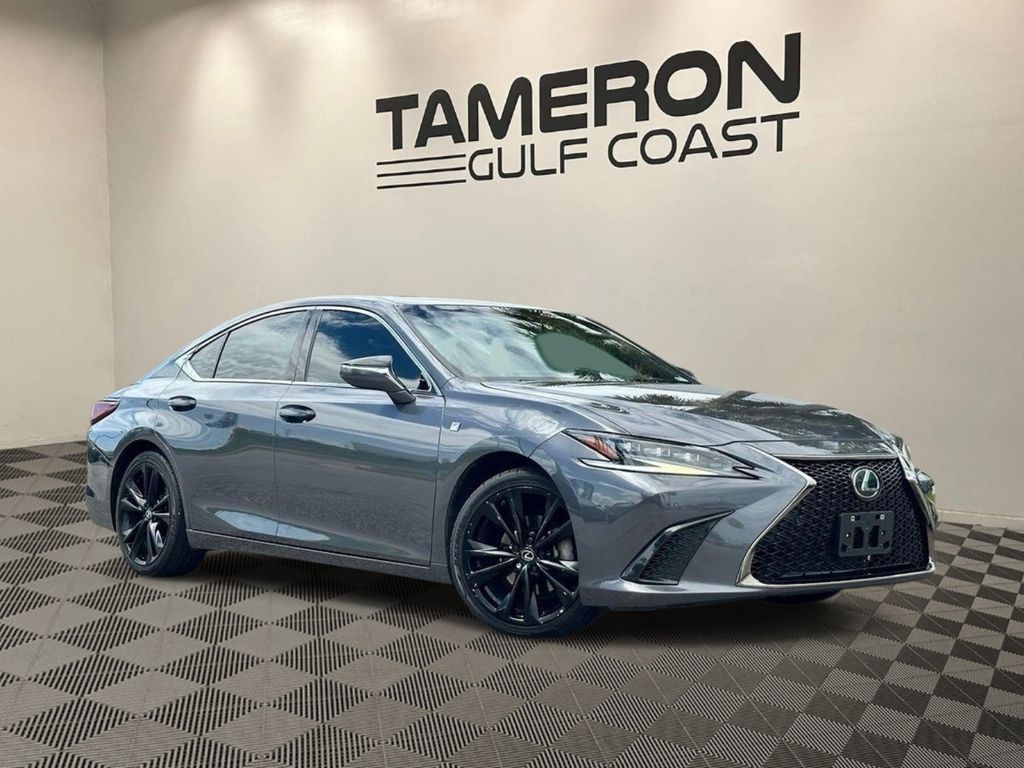 Cloudburst Gray 2022 Lexus ES 350 F Sport FWD Sedan Front-Wheel Drive 8-Speed Automatic