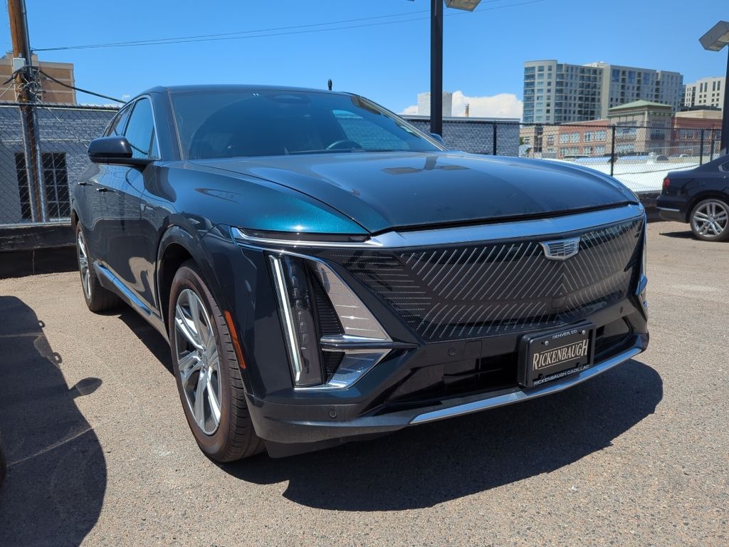 Emerald Lake Metallic 2024 Cadillac LYRIQ SUV / Crossover All-Wheel Drive 1-Speed Automatic