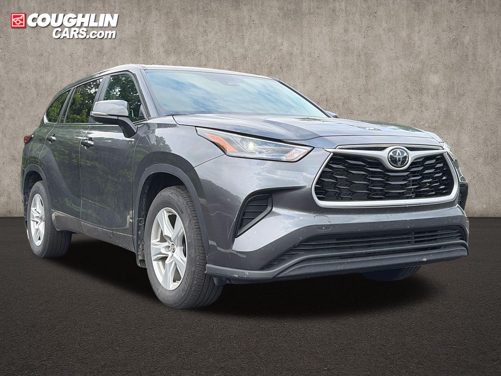 Magnetic Gray Metallic 2023 Toyota Highlander SUV / Crossover Front-Wheel Drive 8-Speed Automatic