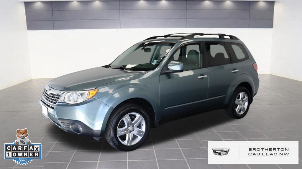 Sage Green Metallic 2010 Subaru Forester 2.5 X Limited SUV / Crossover All-Wheel Drive 4-Speed Automatic