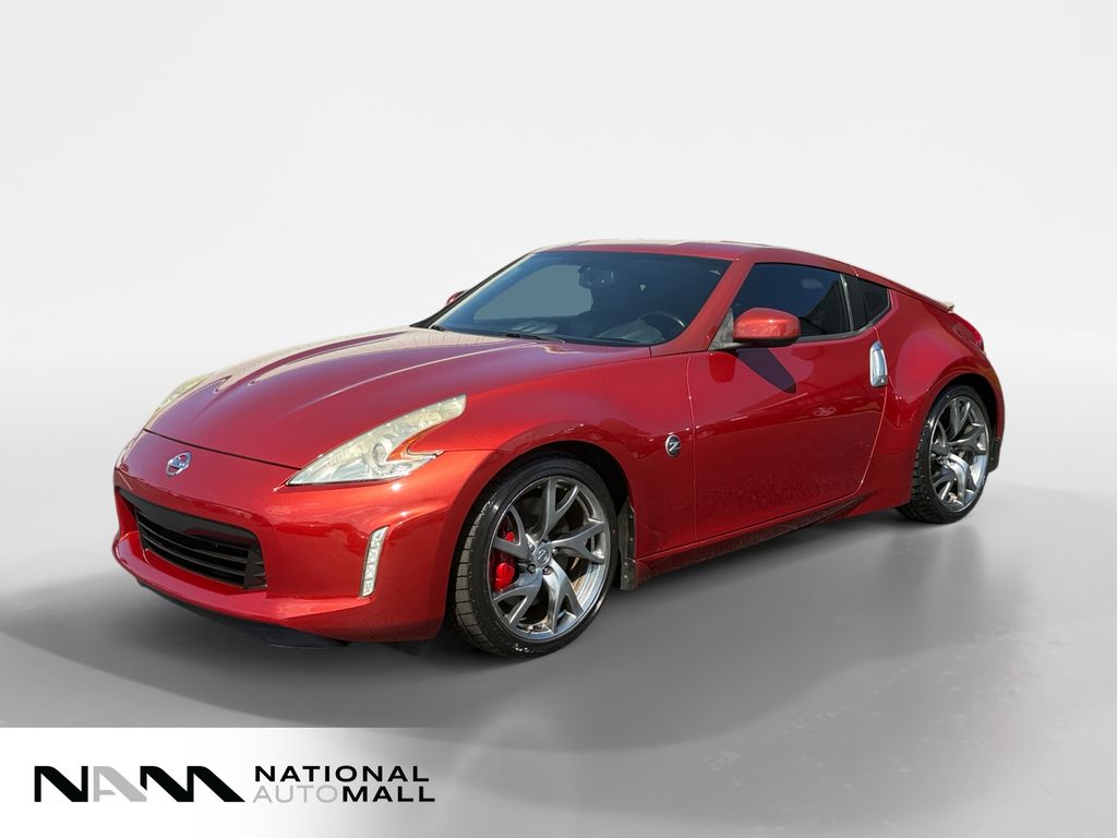 Magma Red Metallic 2014 Nissan 370Z Touring Coupe Rear-Wheel Drive 7-Speed Automatic