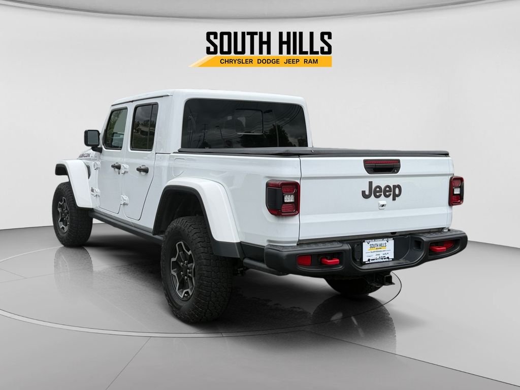 2020 Jeep Gladiator Rubicon White at Sutliff Volkswagen