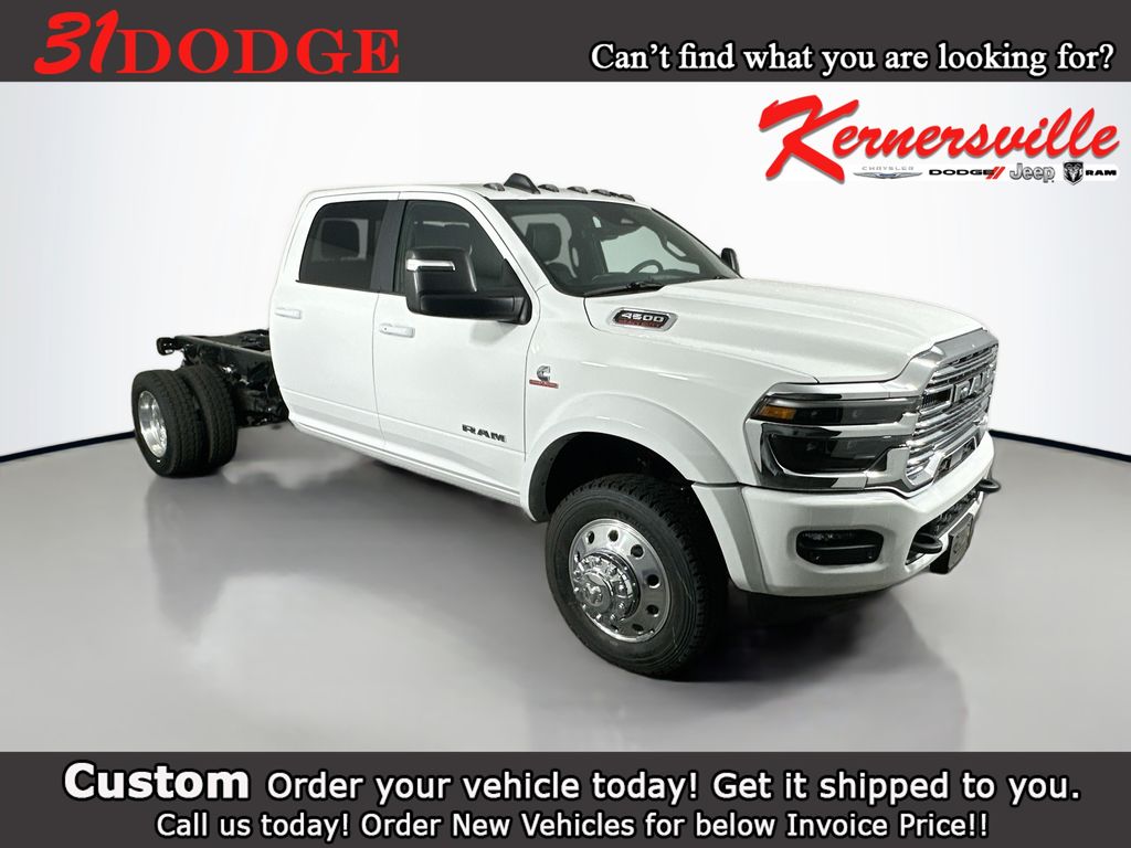 Bright White Clearcoat 2026 RAM 4500 Chassis Pickup Truck Automatic