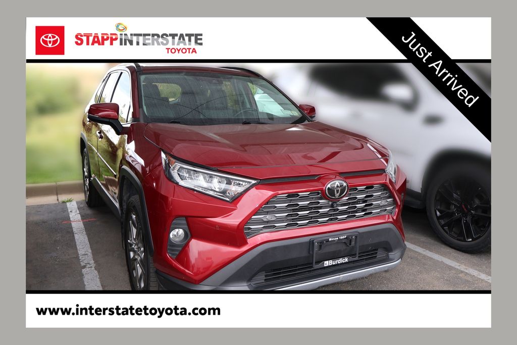 Red (Ruby Flare Pearl) 2019 Toyota RAV4 SUV / Crossover All-Wheel Drive 8-Speed Automatic