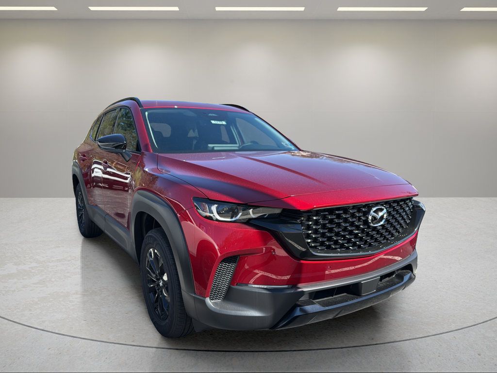 2026 Mazda CX-50 Hybrid Premium Red at Rochrich Mazda