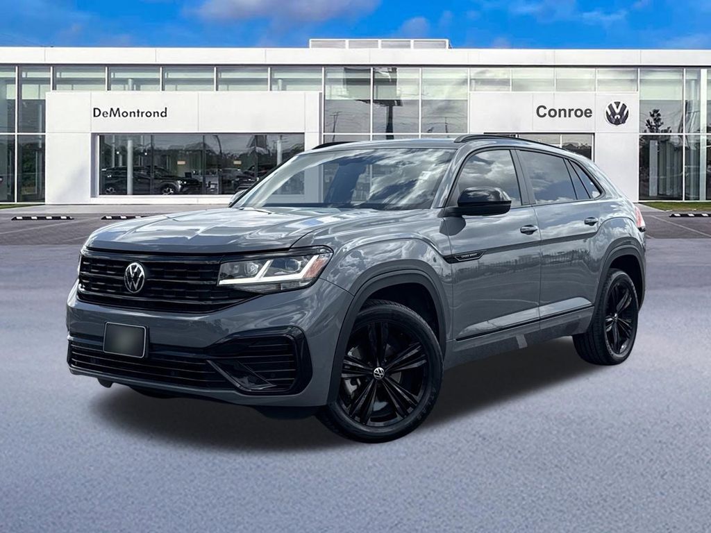 2023 Volkswagen Atlas Cross Sport 3.6L V6 SEL R-Line Gray at DeMontrond Auto Country
