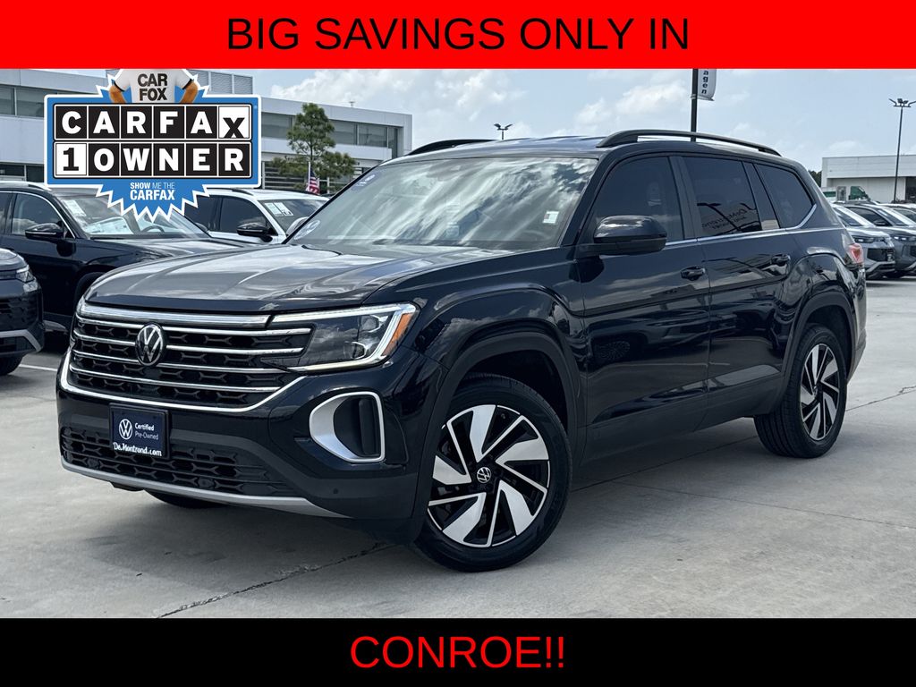 2024 Volkswagen Atlas 2.0T SE w/Technology Black at Don McGill Toyota