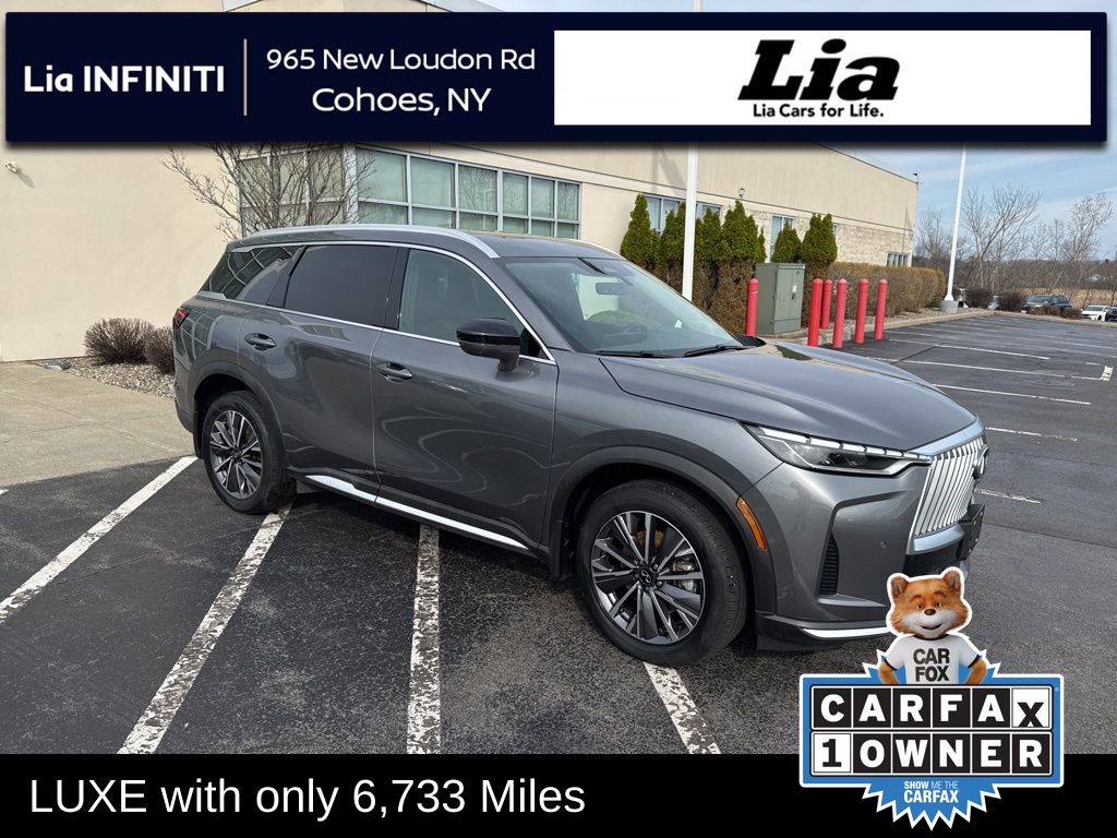 Gray (Graphite Shadow) 2026 INFINITI QX60 Luxe AWD SUV / Crossover All-Wheel Drive 9-Speed Automatic