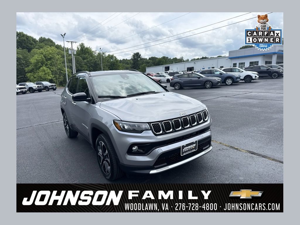 Billet Silver 2024 Jeep Compass Limited 4WD SUV / Crossover Four-Wheel Drive 8-Speed Automatic