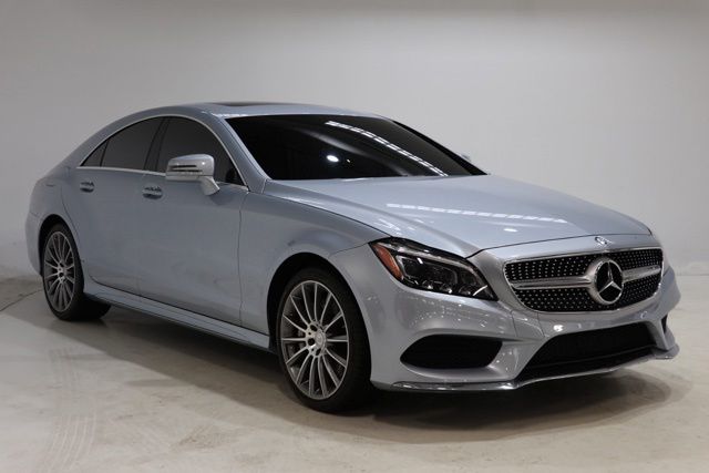 Silver 2015 Mercedes-Benz CLS Sedan All-Wheel Drive 7-Speed Automatic