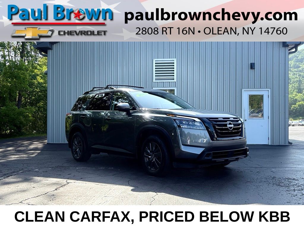 Gray (Gun Metallic) 2024 Nissan Pathfinder SUV / Crossover All-Wheel Drive 9-Speed Automatic