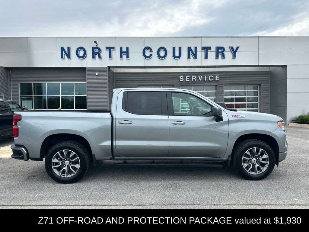 Sterling Gray Metallic 2026 Chevrolet Silverado 1500 Pickup Truck Four-Wheel Drive Automatic