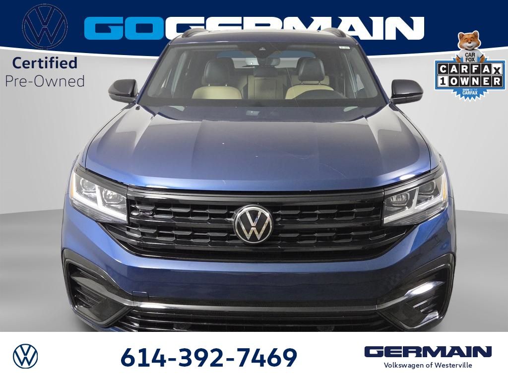 Certified Used 2023 Blue Volkswagen 2.0T SEL R-Line image 2