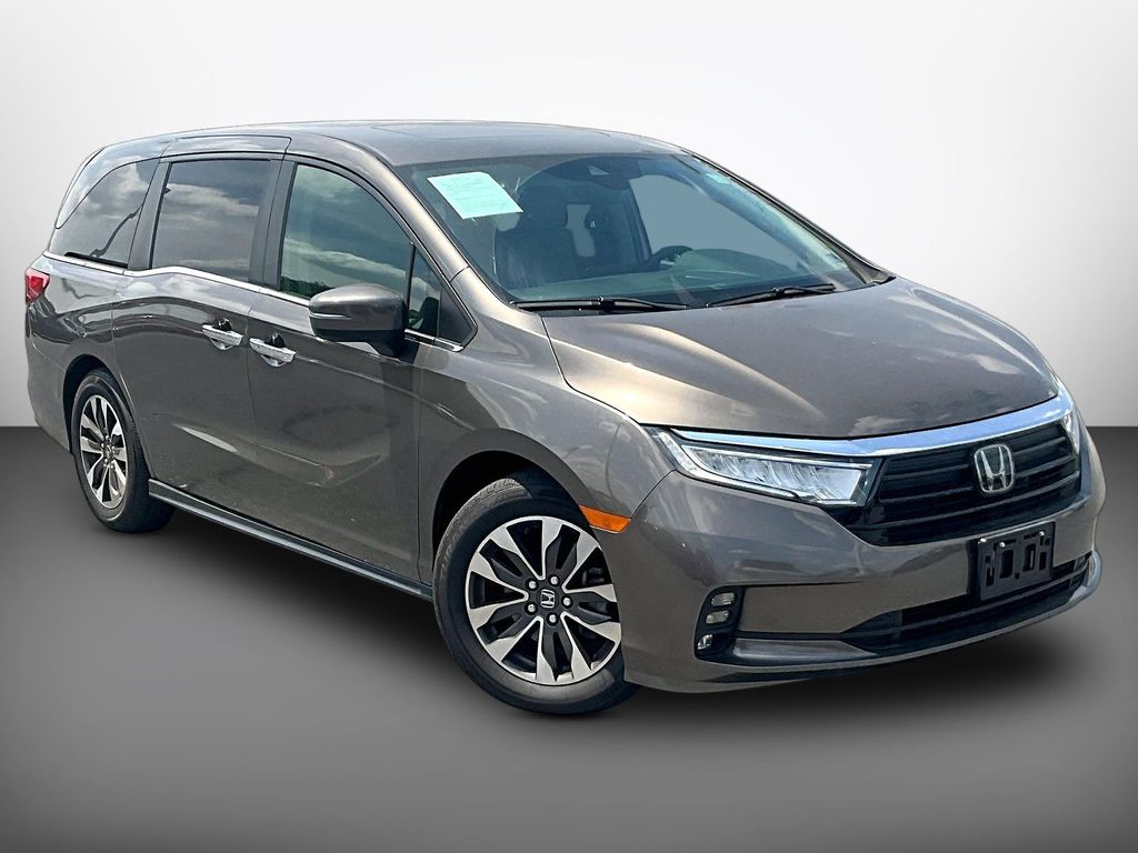 Pacific Pewter Metallic 2023 Honda Odyssey EX-L FWD Minivan Front-Wheel Drive Automatic