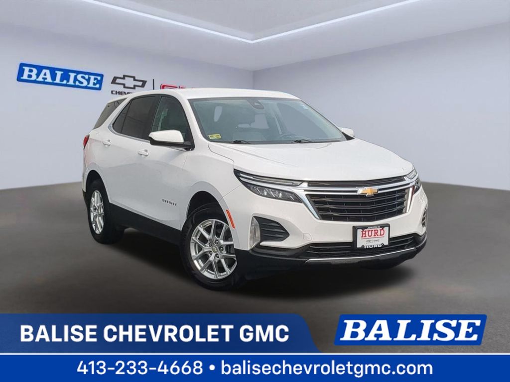 Summit White 2022 Chevrolet Equinox SUV / Crossover Four-Wheel Drive 6-Speed Automatic Overdrive