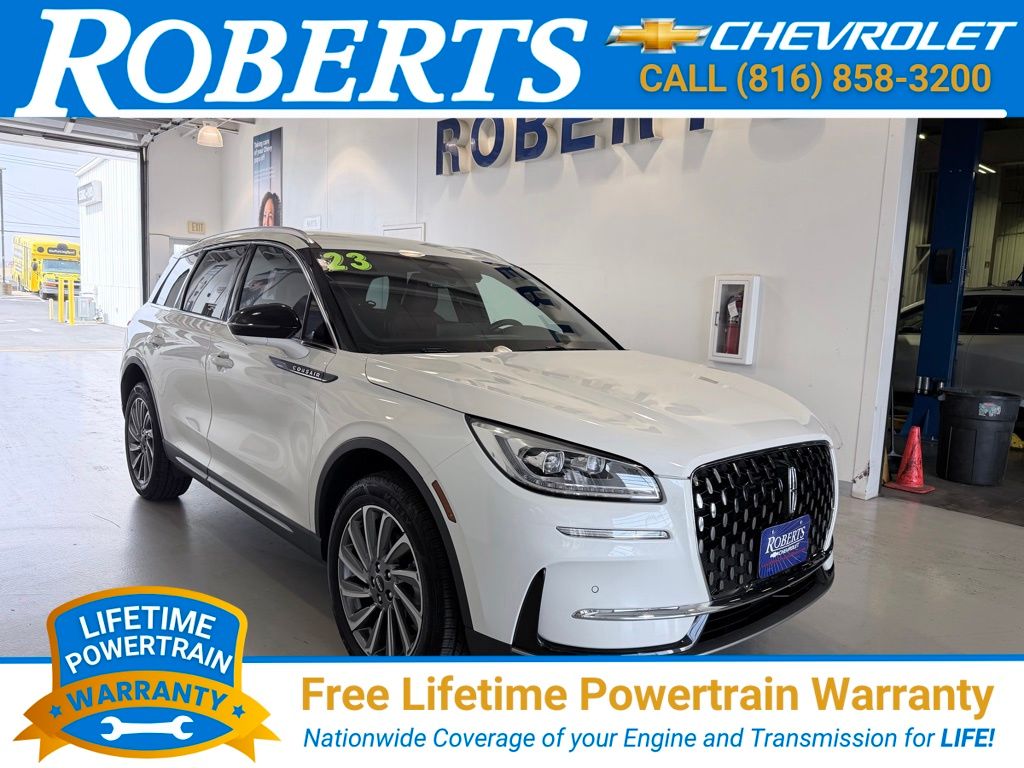 White Metallic 2023 Lincoln Corsair SUV / Crossover All-Wheel Drive 8-Speed Automatic
