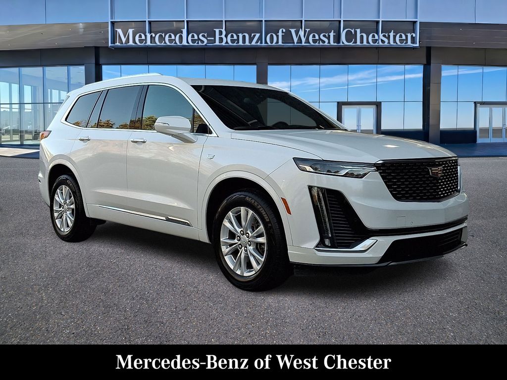Crystal White Tricoat 2024 Cadillac XT6 Luxury AWD SUV / Crossover Four-Wheel Drive 9-Speed Automatic
