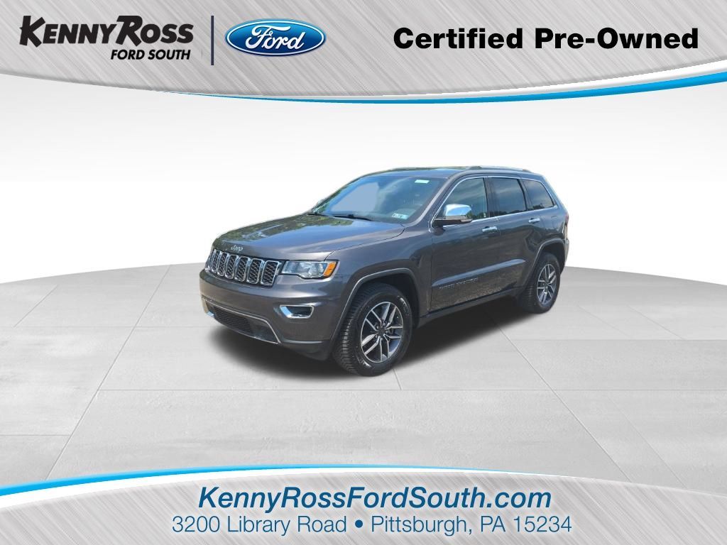 Gray (Granite Crystal Metallic Clearcoat) 2021 Jeep Grand Cherokee Limited 4WD SUV / Crossover Four-Wheel Drive 8-Speed Automatic