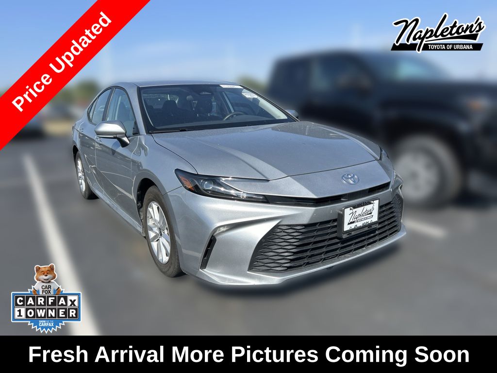 Celestial Silver Metallic 2025 Toyota Camry Sedan Front-Wheel Drive Continuously Variable Transmission
